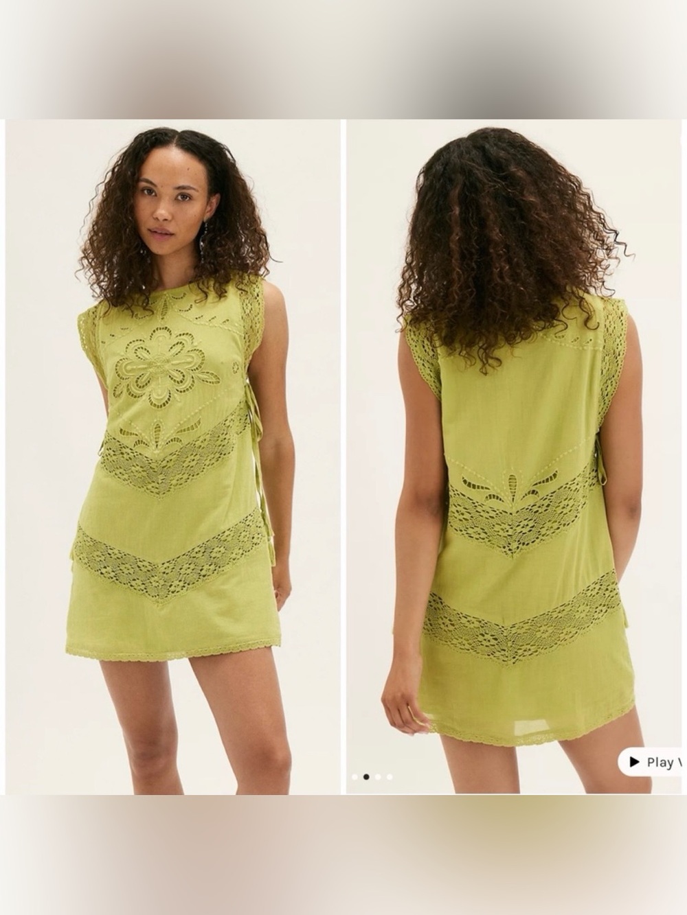 Free People Winifred Mini Dress